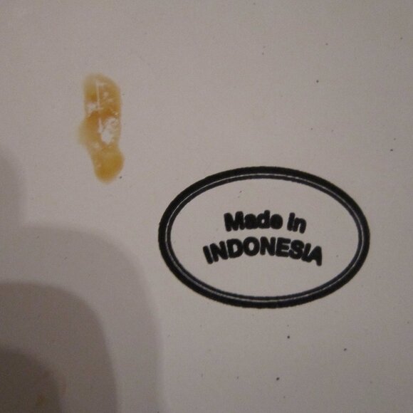 Vintage Pink and Purple Floral Enamel Bowl, White/ Silvertone Farmhouse Chic - Picture 10 of 14